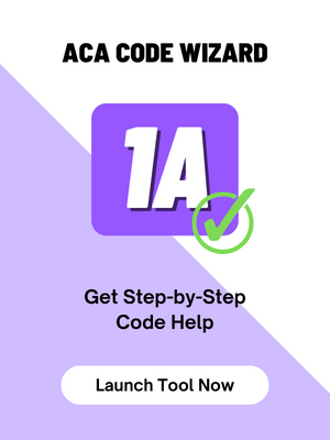 ACA code wizard for 1095-C codes