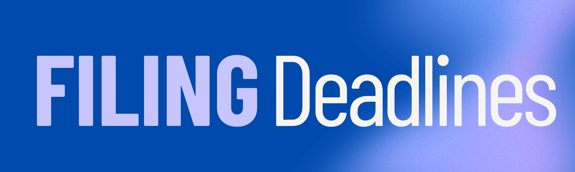 Key filing deadlines for 1099 forms