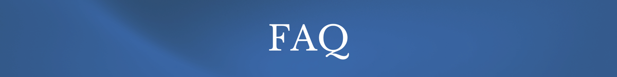 FAQ Banner
