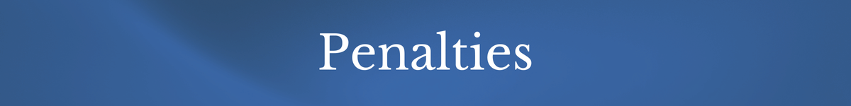 Penalties Banner
